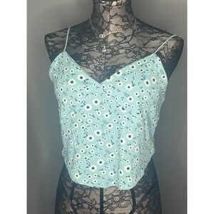 Faded Rose Crop Top Tank Size XL‎